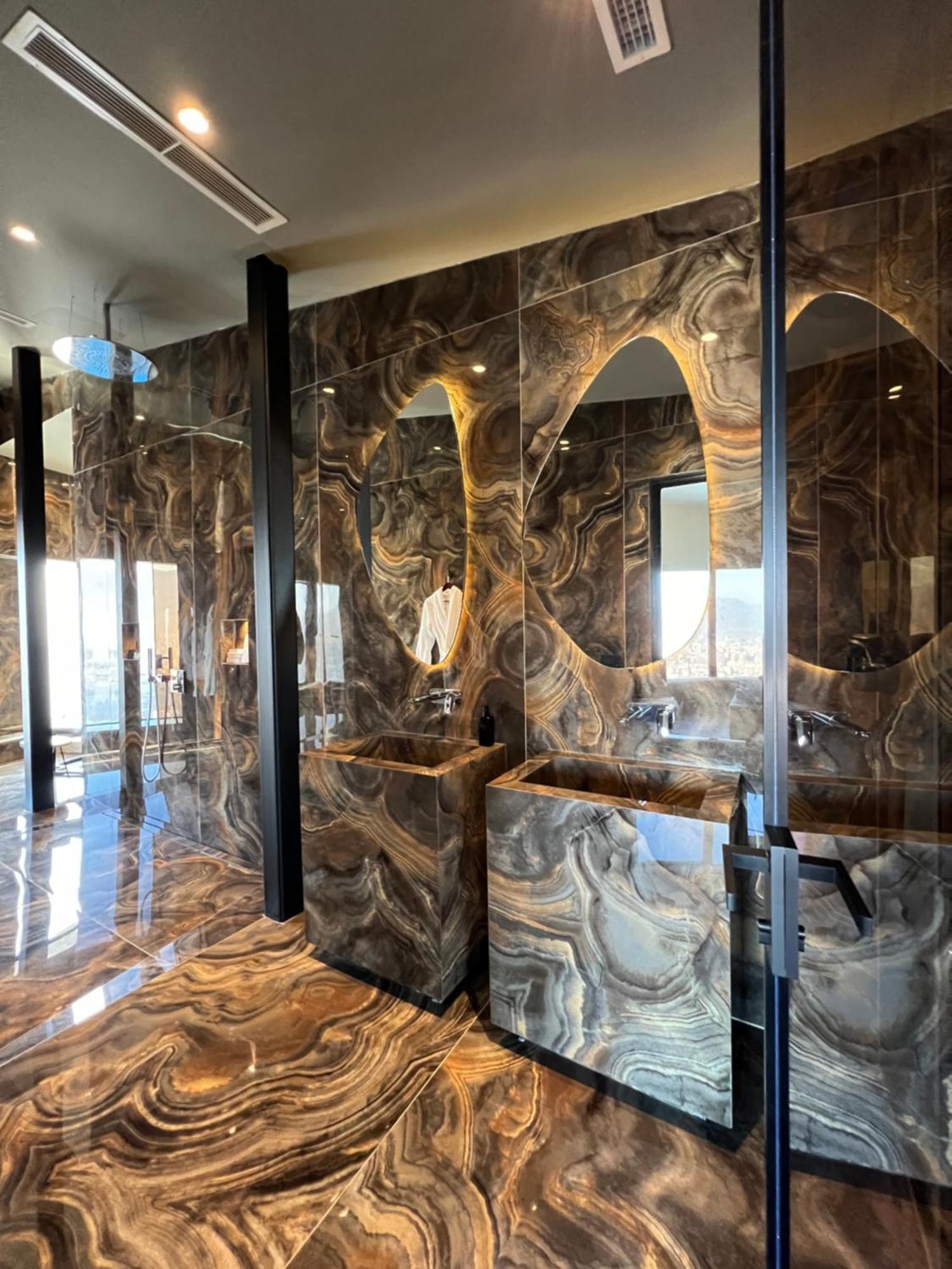 Arka Art Hotel Kashari Exterior foto Bathroom in the residence